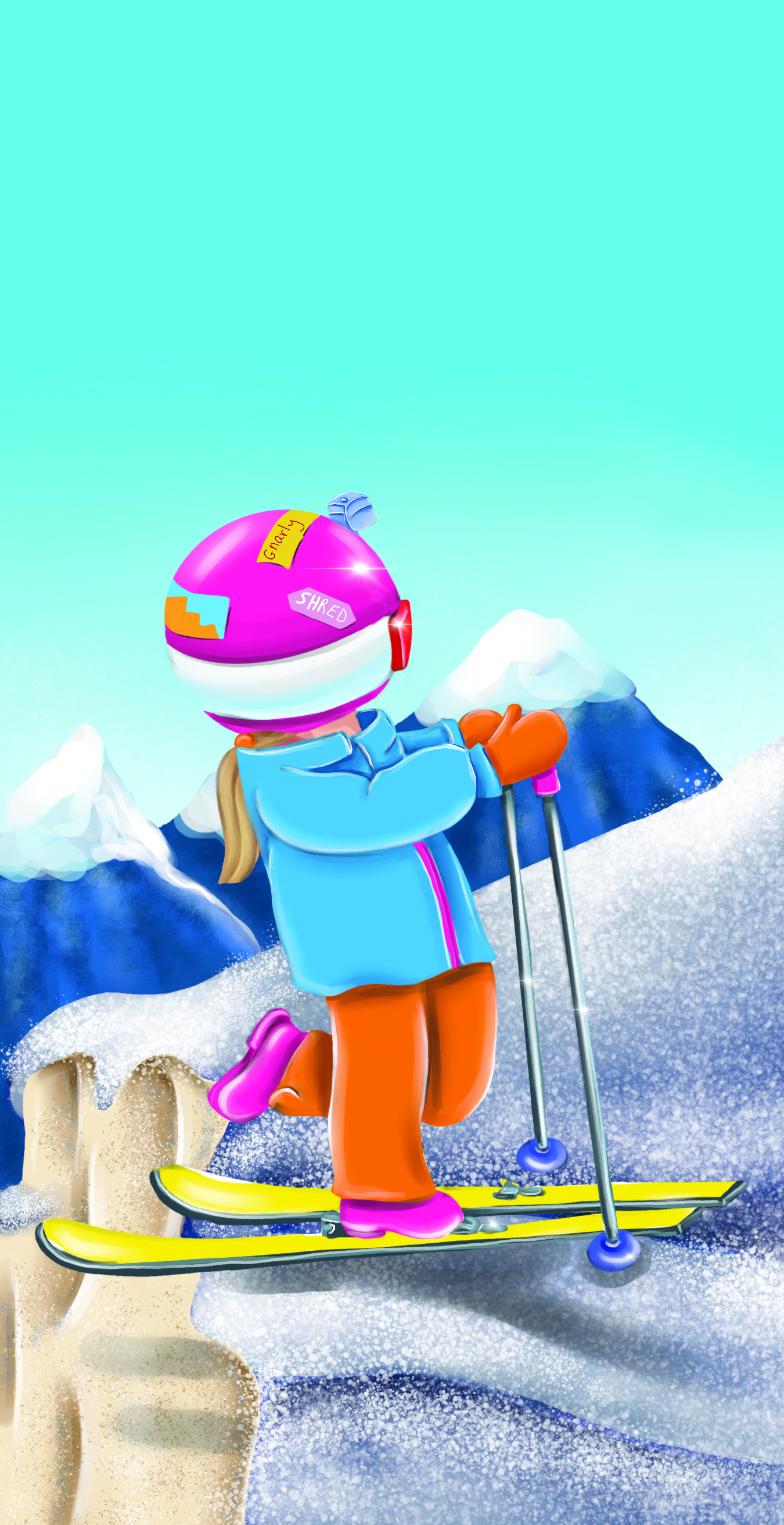 Bruce and the Trouble with Antlers — illustration